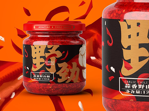 阿哒俏 X 创食纪 | 阿哒俏系列酱料包装设计