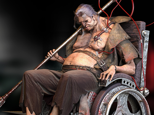 Sickle old man