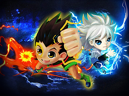 《全職獵人》游戲美宣原畫