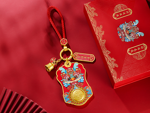 【珠宝拍摄】足金龙牌场景图拍摄 饰品首饰拍摄