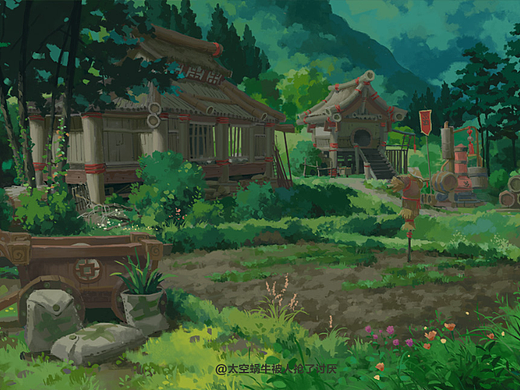 动漫风场景创作