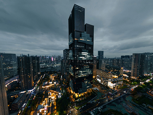 万科云城设计公社，大疆天空之城及云科技大厦