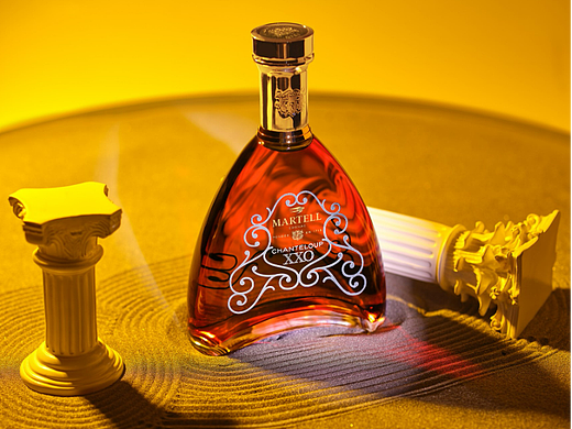 商业静物置景 | 马爹利洋酒 拍摄