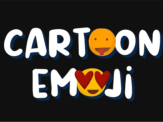 达芬奇模板-有趣卡通创意表情贴纸动画 Cartoon Emoji Animations