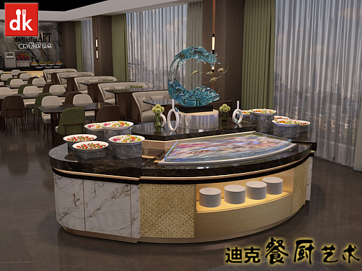  酒店单位餐厅自助餐台设计定制专家 布菲台