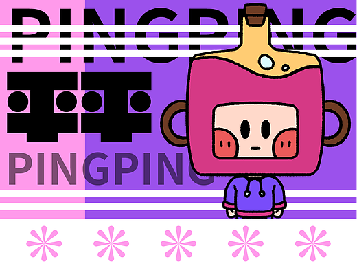 原创IP｜爱喝酒的平平｜IP形象设计表情包