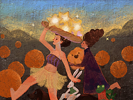 【插画】一组生活碎片