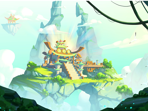 清心觀氣氛圖（個人主頁-ZNjEzNjIzMDQ=） - 概念設定 - 站酷設計師在下厚顏原創(chuàng)素材 - 站酷ZCOOL