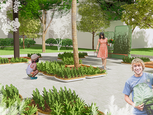 城市微更新视角下武汉老旧社区可食性景观改造探析