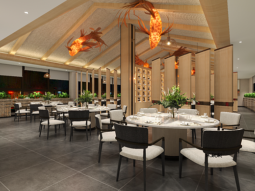 餐饮空间|新中式餐厅