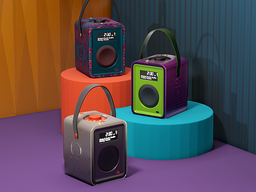Ruark Audio 收音机CMF设计