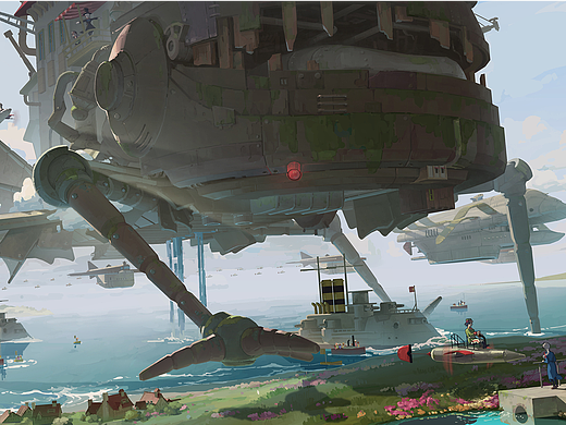 《哈尔的移动城堡》同人场景