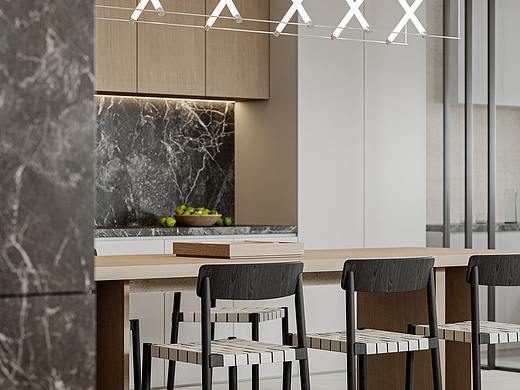 现代简约风室内、卧室、客厅