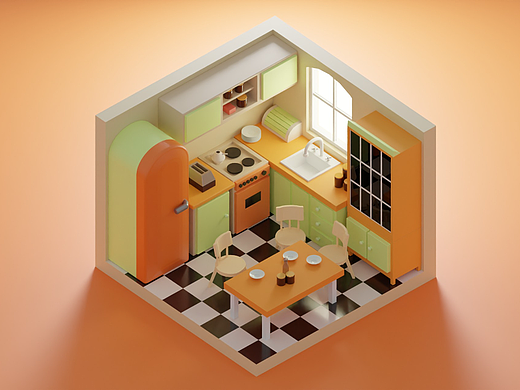 blender每日练习~（个人主页-ZNjEzNjU1NTY=） - 场景 - 站酷设计师Pt丶原创素材 - 站酷ZCOOL