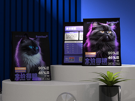 猫粮包装 | 宠物包装设计