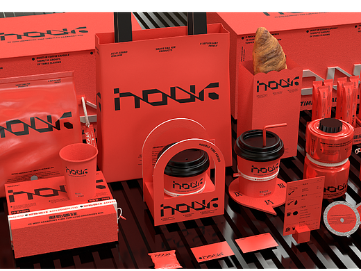 Hour coffee 整点咖啡品牌全案/logo/vi/包装