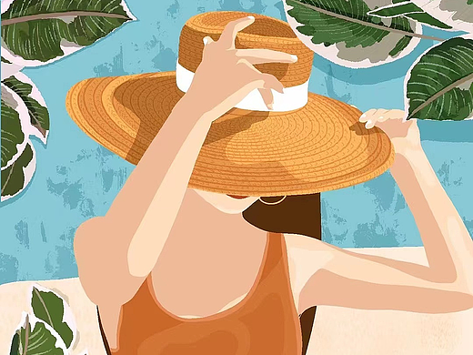 夏日.咖啡.果汁