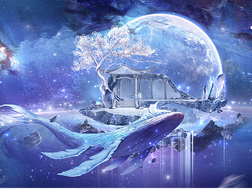 场景概念《沉香如屑》工作图-天之角