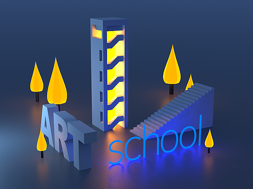 C4D动效生长动画