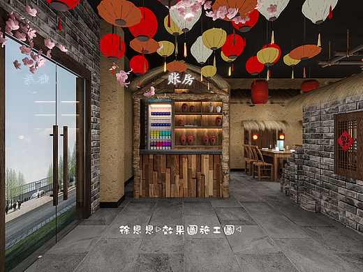 浓郁复古情怀的农家土菜馆，让人去过念念不忘！