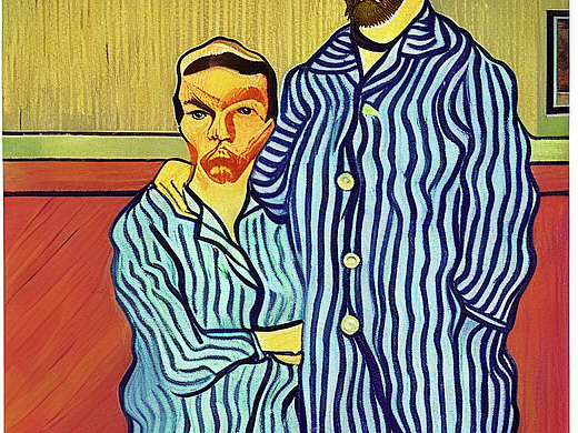 波普艺术名画梵高莫奈画作穿上身