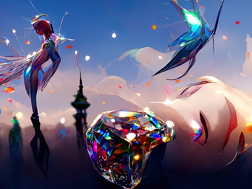 水晶之梦 Diffusion