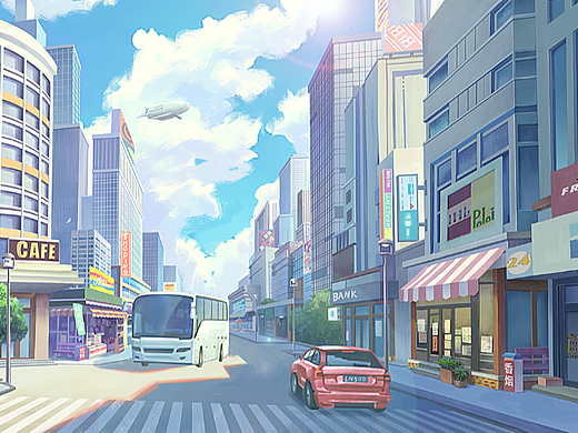 二次元场景创作九张