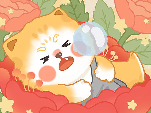 来点可爱小猫（个人主页-ZNjA5MTk0MjQ=） - 商业插画 - 站酷设计师四海为佳原创素材 - 站酷ZCOOL