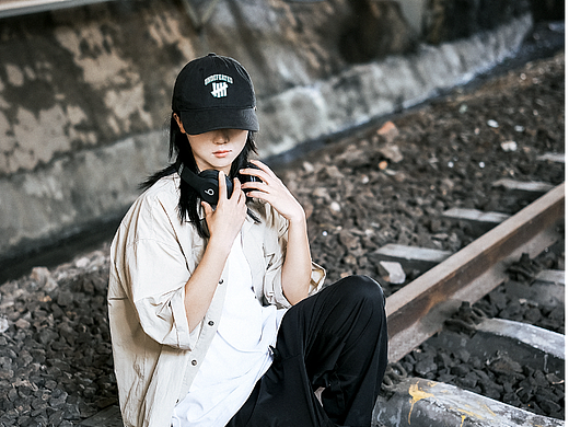 火车轨道富士胶片