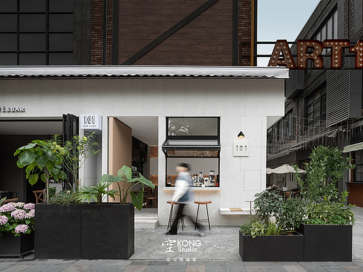 成都空与间摄影：101 CAFE & BAR 一处空间 , 独处悠然