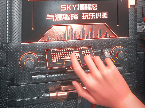 温度海报