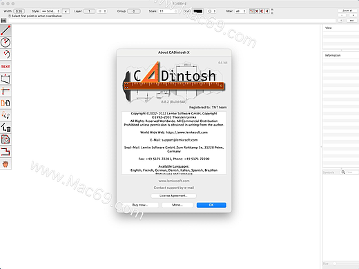 实用的CAD绘图工具：CADintosh X Mac版