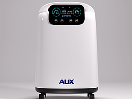 奥克斯制氧机HJ-3B（W）产品建模渲染