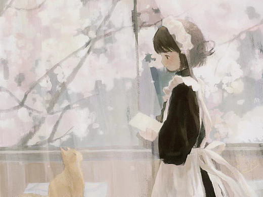 插畫練習(xí)——小女仆日記（個(gè)人主頁(yè)-ZNjc2Njc0NTY=） - 創(chuàng)作習(xí)作 - 站酷設(shè)計(jì)師鯽魚(yú)橘原創(chuàng)素材 - 站酷ZCOOL