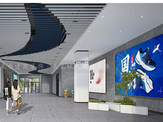 郑州展厅装修公司-展厅设计大型综合体展示