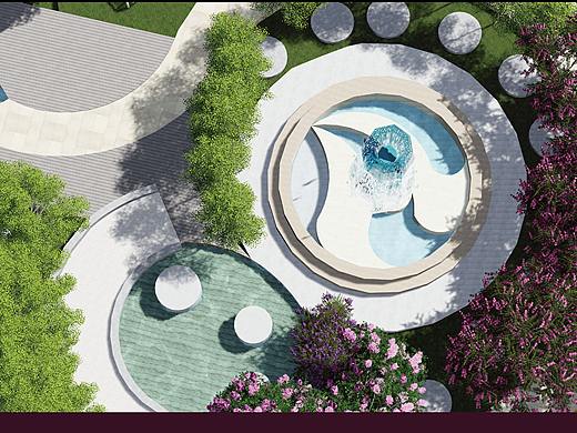 曲径通幽-别墅景观设计