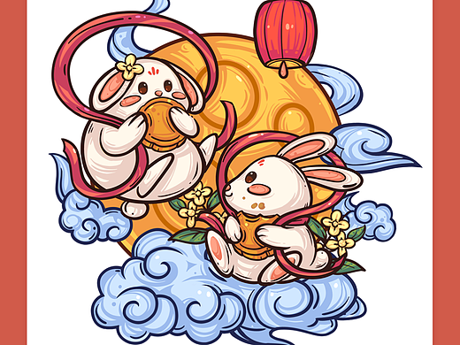 中秋插画