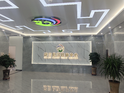 都兰融媒体中心文化氛围整体设计及安装