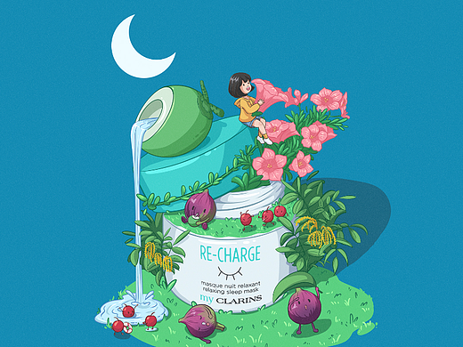 【植愈】微观世界丨my CLARINS好食肌长绽放
