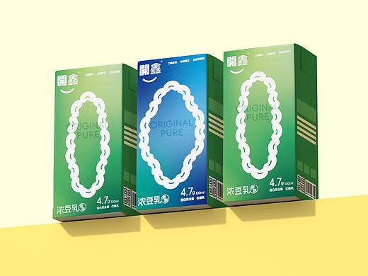 開(kāi)鑫弄豆乳包裝（個(gè)人主頁(yè)-ZNjY0MTgxMTY=） - 包裝 - 站酷設(shè)計(jì)師六六六先生666原創(chuàng)素材 - 站酷ZCOOL
