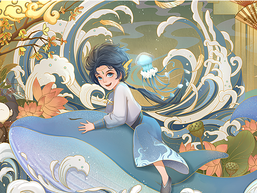 国风插画