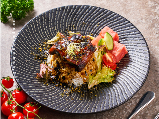 花园西餐厅美食拍摄菜单