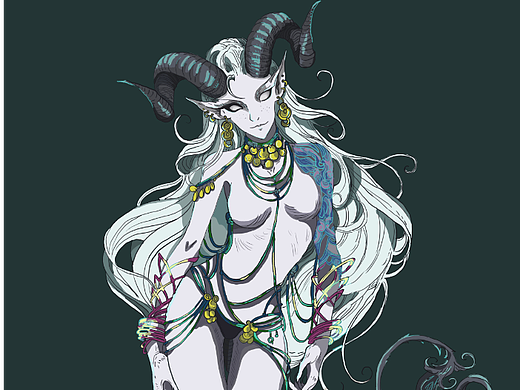 妖精（個(gè)人主頁(yè)-ZNjUyNzAwNjg=） - 創(chuàng)作習(xí)作 - 站酷設(shè)計(jì)師胖猴是只貓?jiān)瓌?chuàng)素材 - 站酷ZCOOL