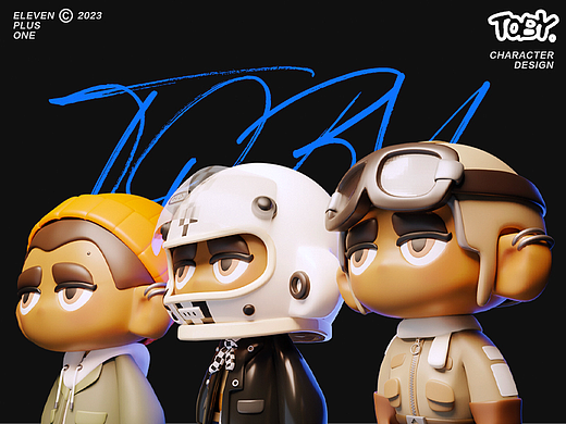 TOBY | 个人潮玩系列角色设计