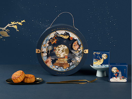 中秋禮盒（個人主頁-ZNjEzOTU4NzI=） - 修圖/后期 - 站酷設(shè)計師小梅mei原創(chuàng)素材 - 站酷ZCOOL