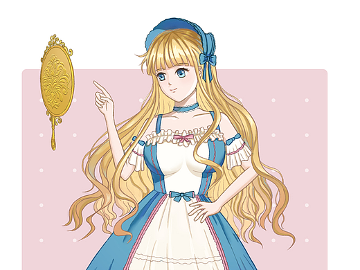 洛丽塔美少女（个人主页-ZNjg3MDIzMjg=） - 创作习作 - 站酷设计师晴永昼原创素材 - 站酷ZCOOL