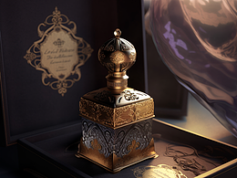 midjourney包裝設(shè)計(jì) | 香水篇 | 洛可可風(fēng)