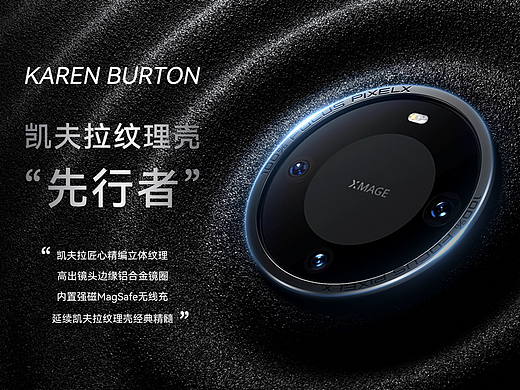 卡伦顿-HUAWEI Mate60 Pro凯夫拉纹理手机壳详情页