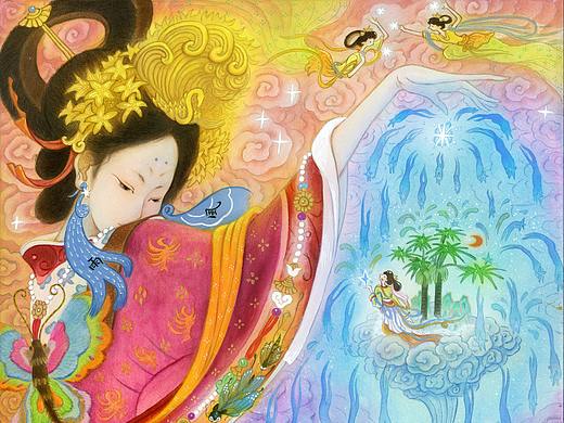 山海经 | 江疑神图｜夏日烟火