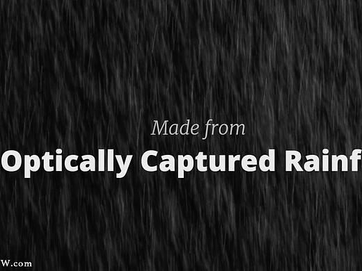 Lens Distortions Rain for PS(下雨图片合成PS动作素材) 含视频教程